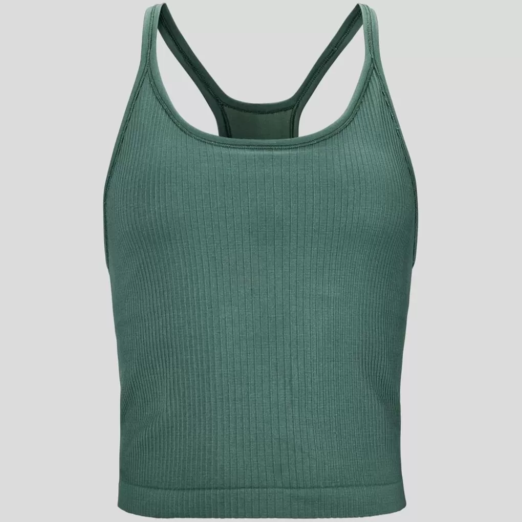 Odlo Active 365 2-In-1 Crop-Top Camping Green Flash Sale