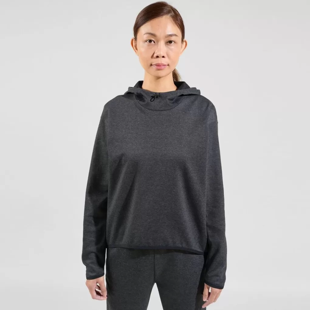 Odlo Active 365 Knit Hoodie Dark Grey Melange Sale