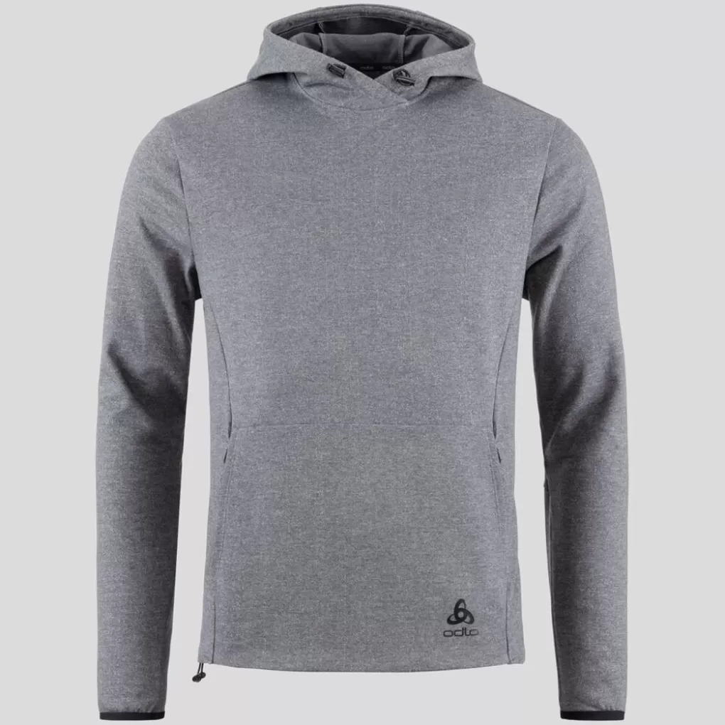 Odlo Active 365 Knit Hoodie Dark Grey Melange Cheap