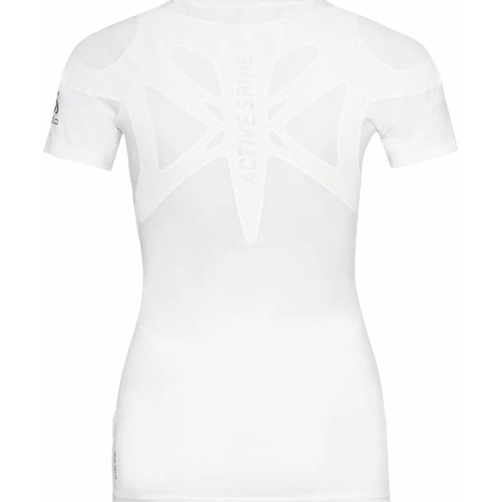 Odlo Active Spine 2.0-Hardloop-T-Shirt Voor Dames White Best