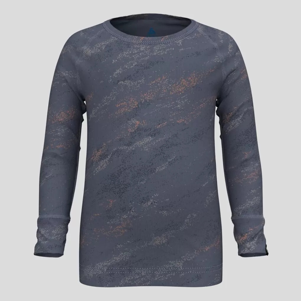 Odlo Active Warm Glacier Print Basislaag Voor Kinderen Folkstone Gray Best Sale