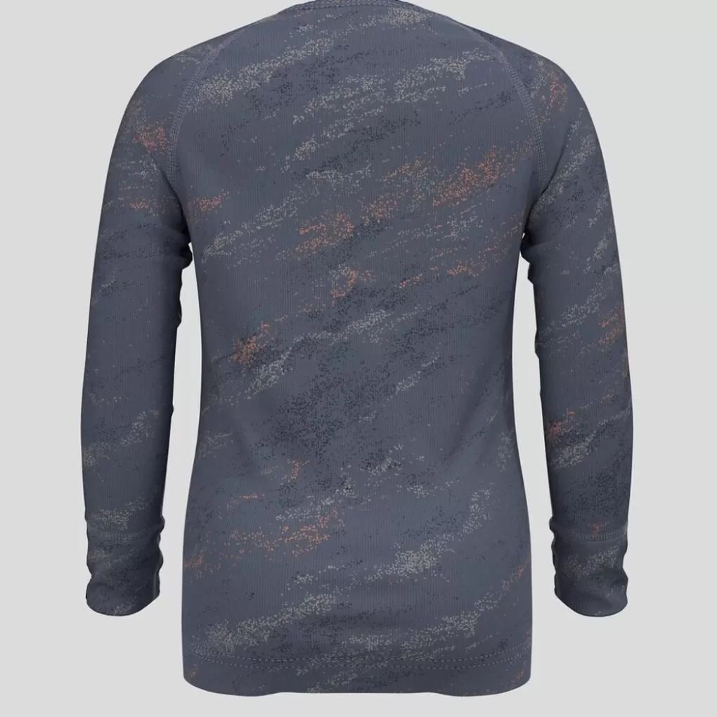 Odlo Active Warm Glacier Print Basislaag Voor Kinderen Folkstone Gray Best Sale