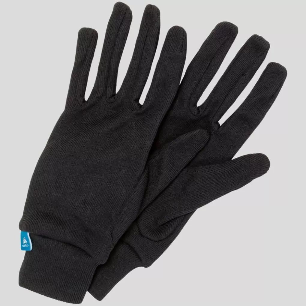 Odlo Active Warm Handschoenen Voor Kinderen Black Hot