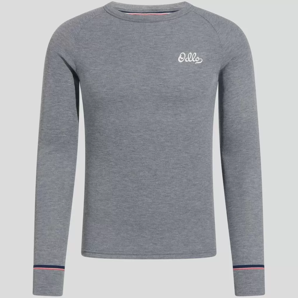 Odlo Active Warm Originals Met Lange Mouwen Odlo Steel Grey Melange Sale