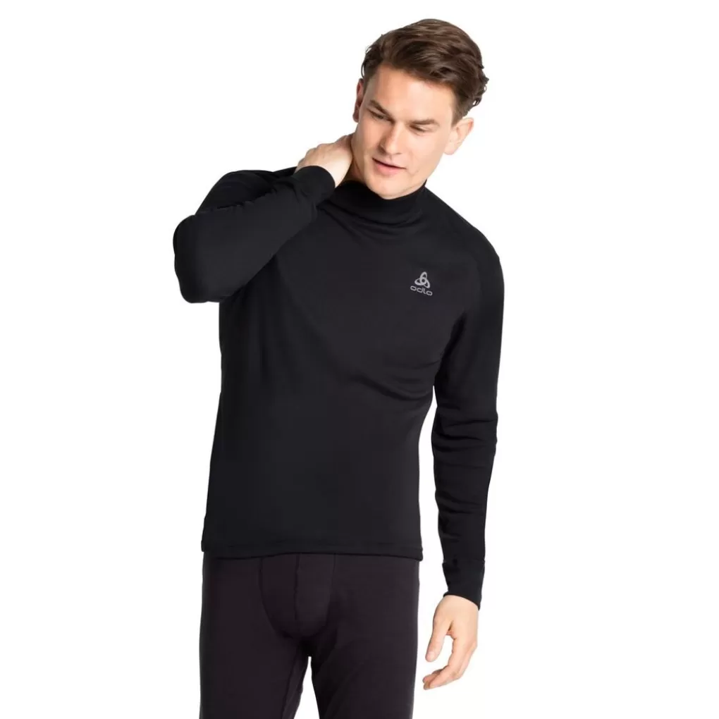 Odlo Active Warm-Basislaagtop Met Col Voor Heren Black Discount