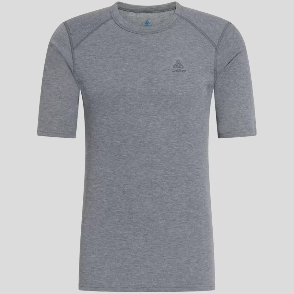 Odlo Active Warm-Basislaag-T-Shirt Voor Heren Odlo Steel Grey Melange Best Sale