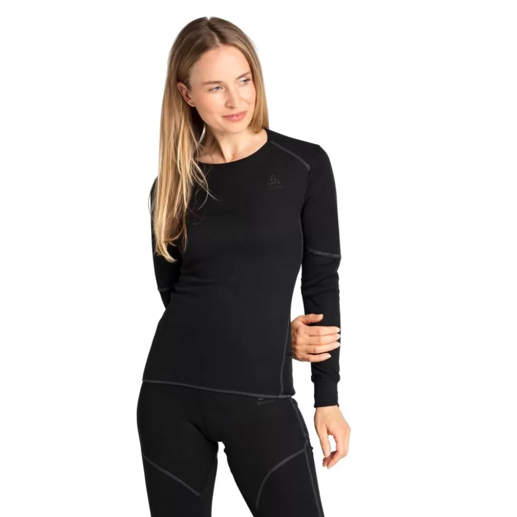 Odlo Active X-Warm-Basislaagtop Met Lange Mouwen Voor Dames Black Discount