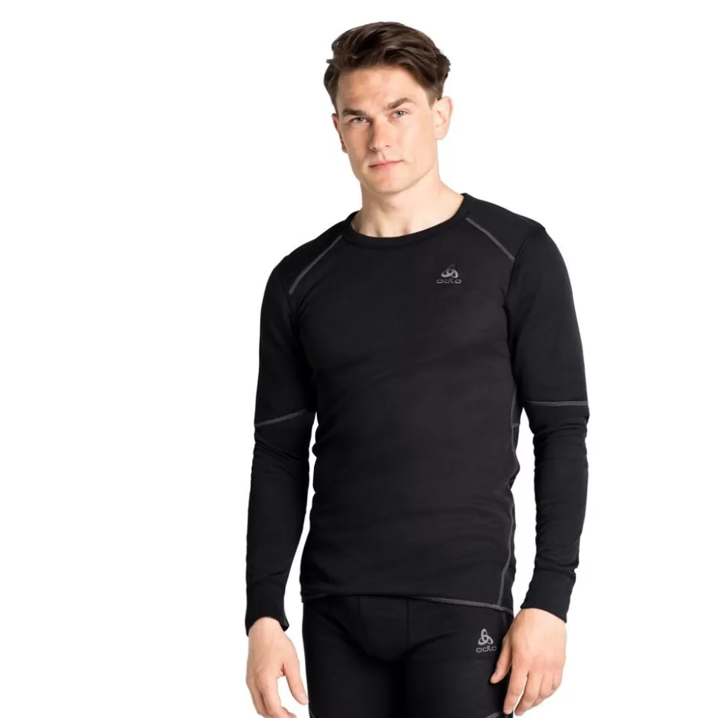 Odlo Active X-Warm-Basislaagtop Met Lange Mouwen Voor Heren Black Shop