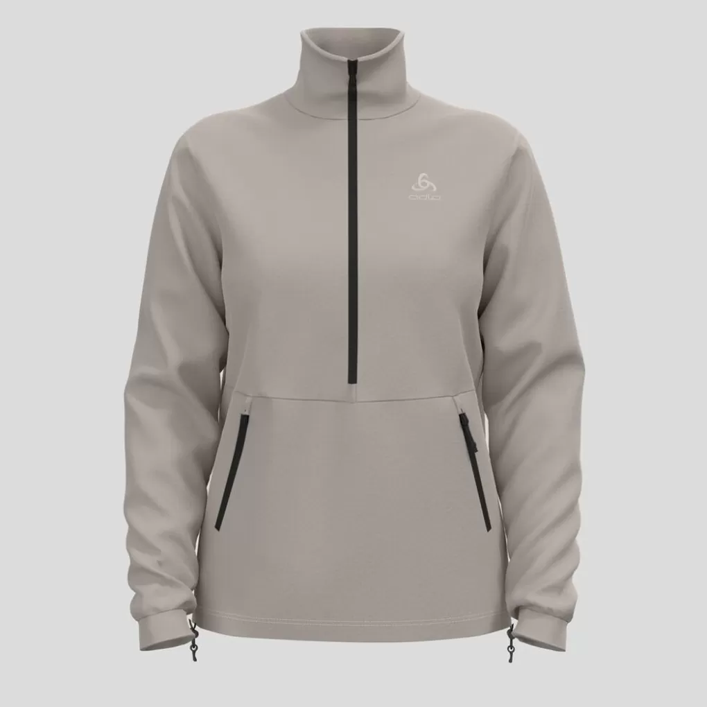 Odlo Ascent 365 Pullover Van Hoogpolig Fleece Silver Cloud Online