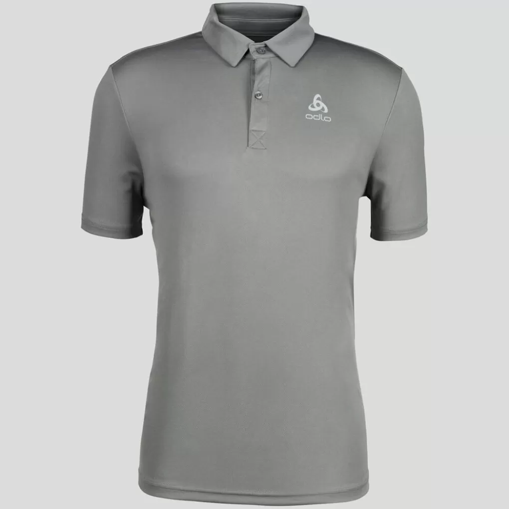 Odlo Cardada-Poloshirt Voor Heren Odlo Steel Grey Outlet