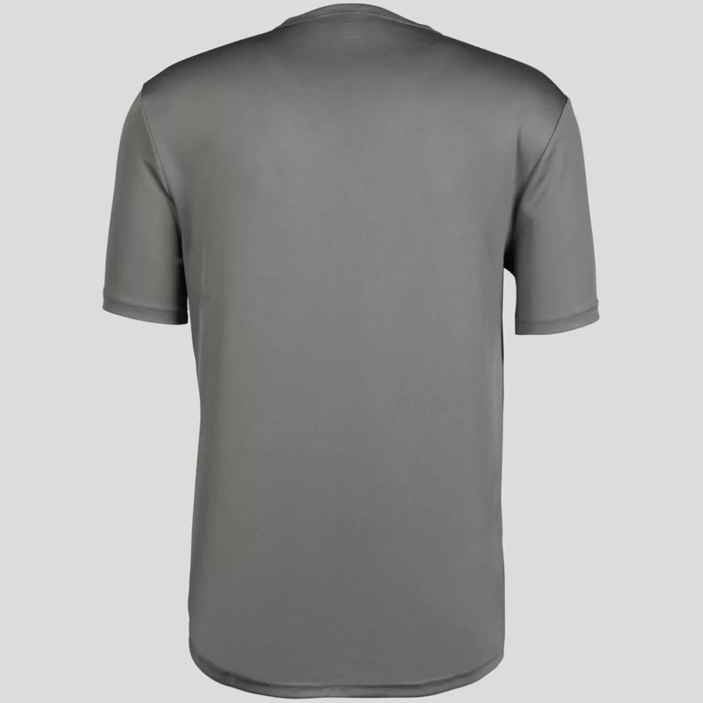 Odlo Cardada-T-Shirt Voor Heren Odlo Steel Grey Best