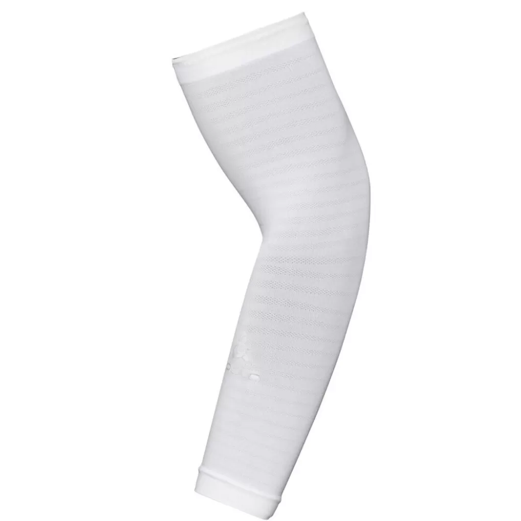 Odlo Ceramicool Light-Armwarmer White Hot