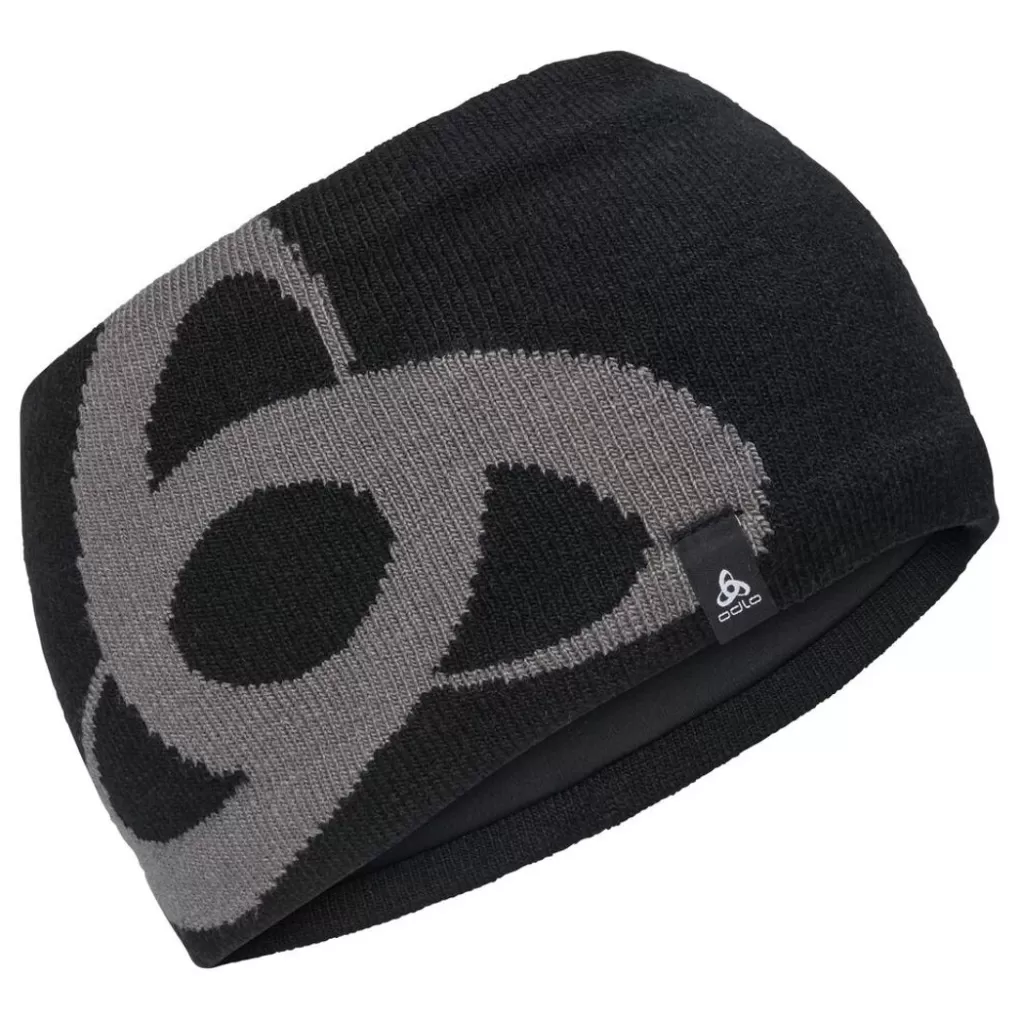 Odlo Ceramiwarm Mid Gage-Hoofdband Black - Odlo Steel Grey Online