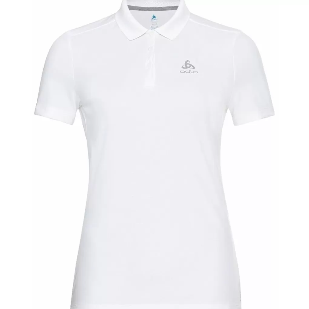 Odlo Damen F-Dry Poloshirt White Fashion