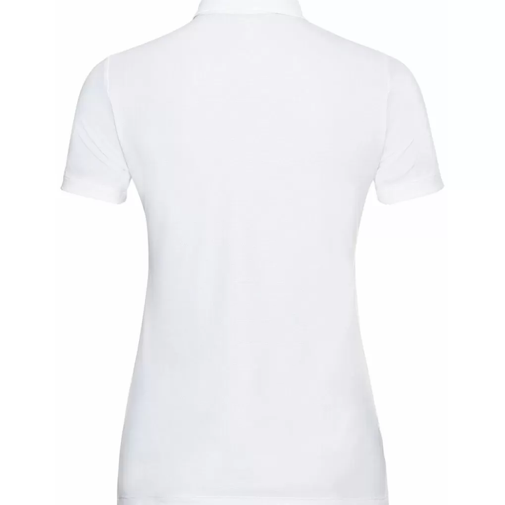 Odlo Damen F-Dry Poloshirt White Fashion