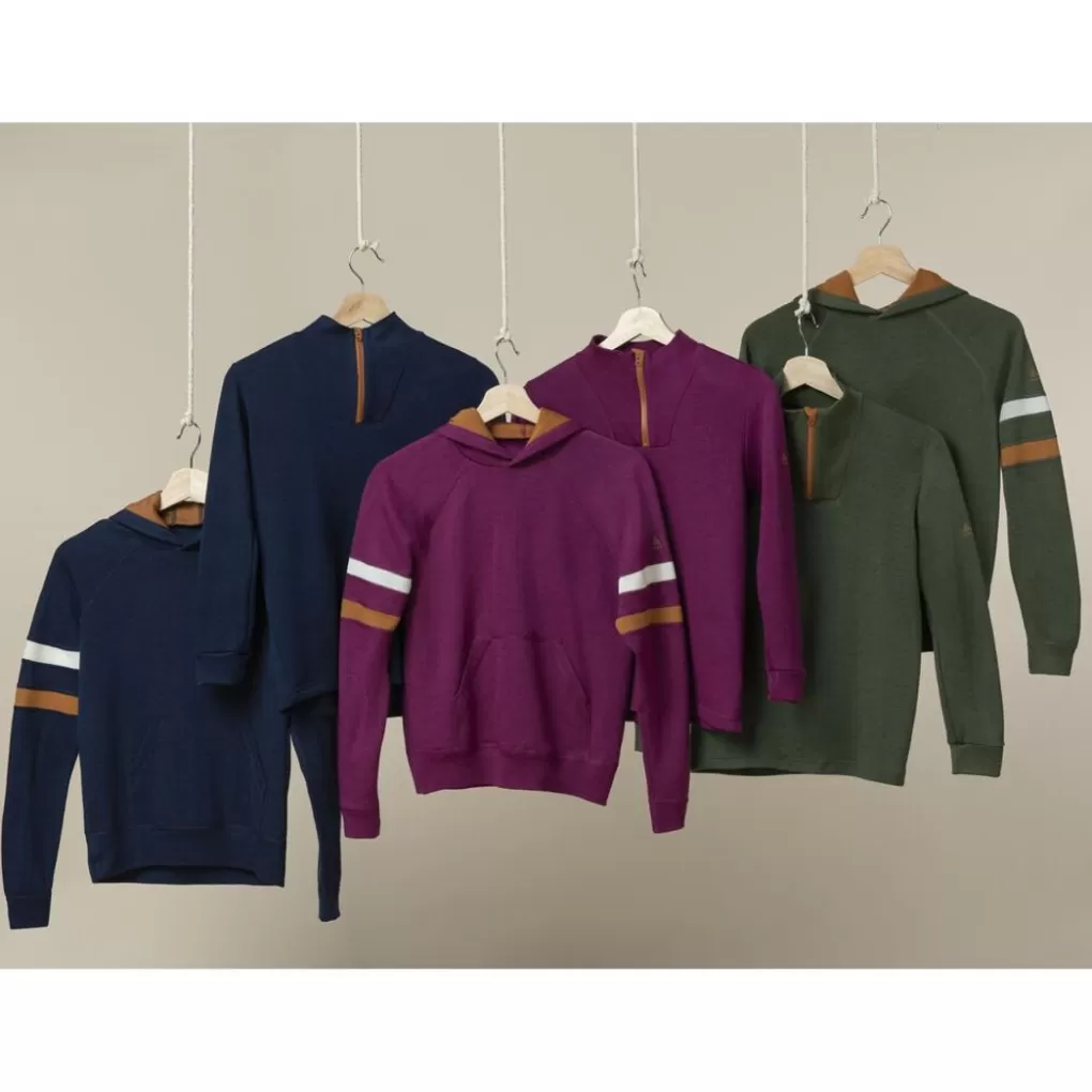 Odlo Espeland Merino 250 Tussenlaag Met Capuchon Bronze Green Sale