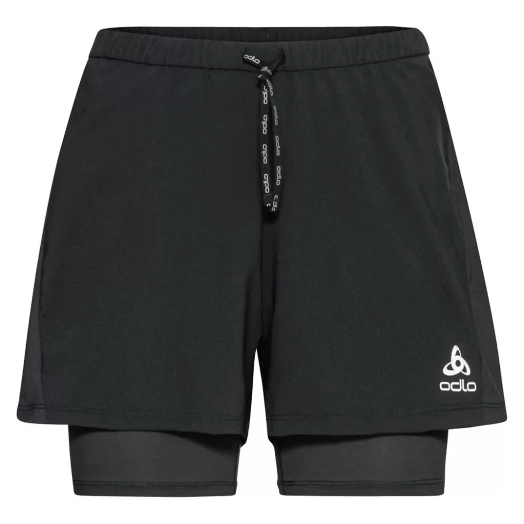 Odlo Essentials 3 Inch 2-In-1 Hardloopshort Black Shop