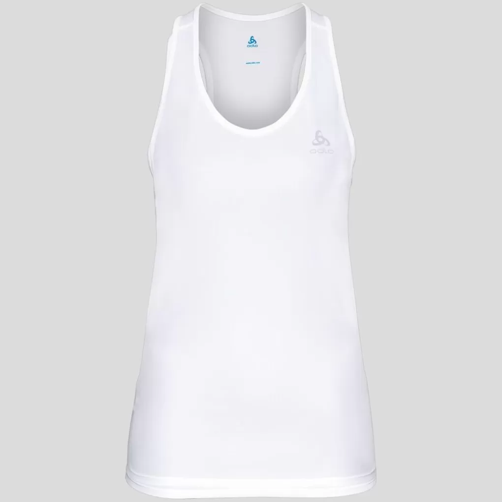 Odlo Essentials-Basislaaghardloopsinglet Voor Dames White Online