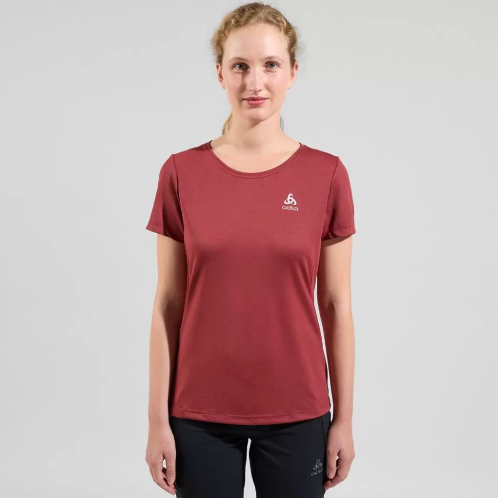 Odlo F-Dry-T-Shirt Voor Dames Spiced Apple Cheap