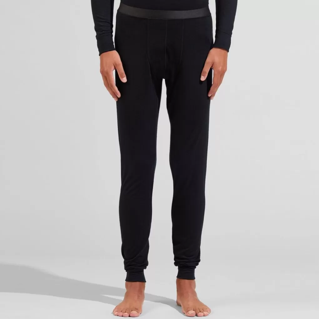 Odlo Natural Merino 200 Basislaag Broek Black Outlet