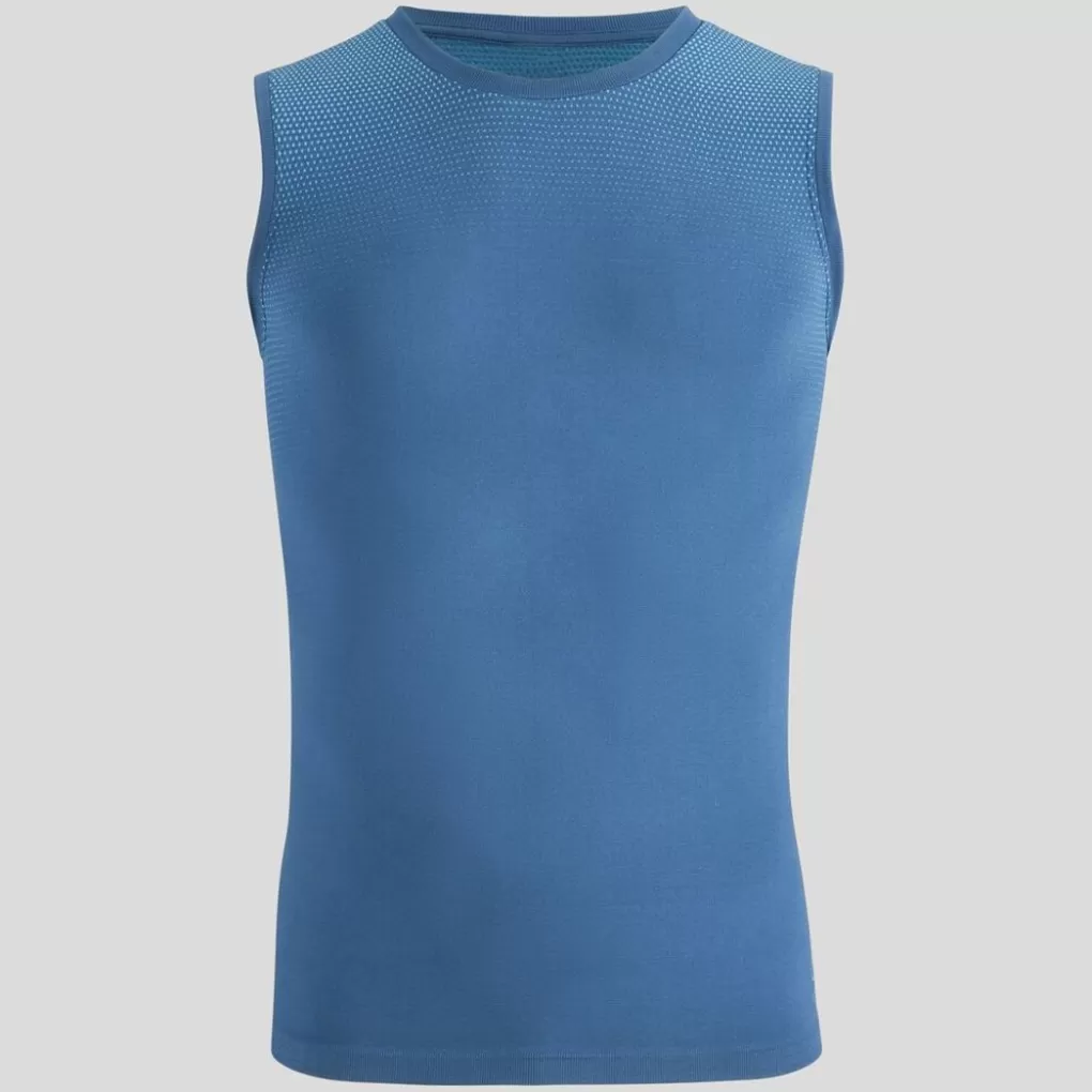 Odlo Performance Light Tanktop Blue Wing Teal - Saxony Blue Clearance