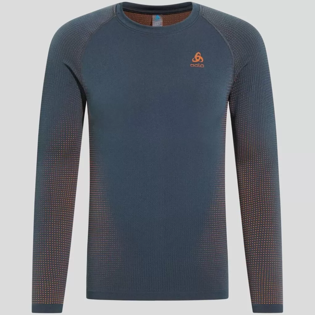 Odlo Performance Warm-Basislaagtop Met Lange Mouwen Voor Heren India Ink Discount