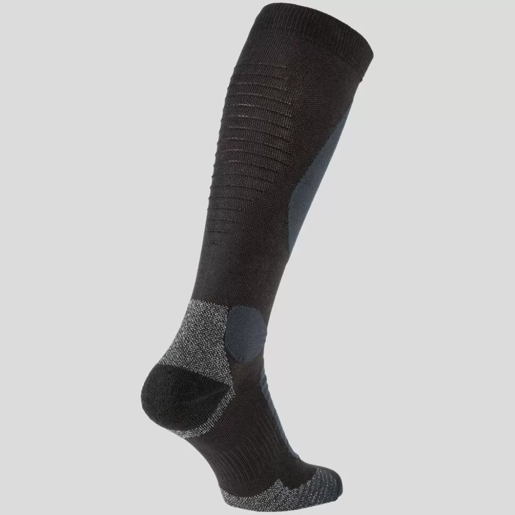 Odlo Primaloft Musle Force Warme Compressiesokken Black - Odlo Graphite Grey Best Sale