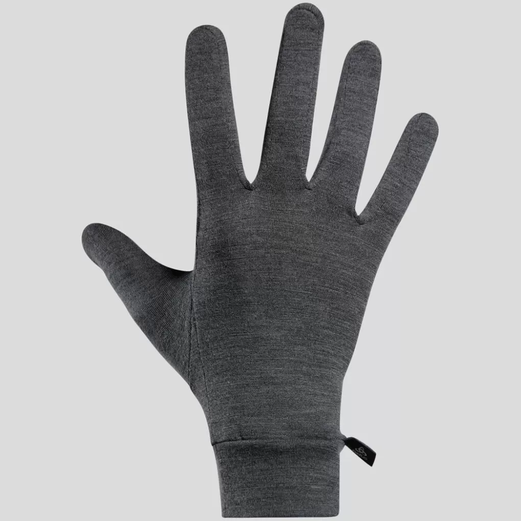 Odlo Revelstoke Performance Wool Binnenhandschoen Odlo Graphite Grey Melange Best