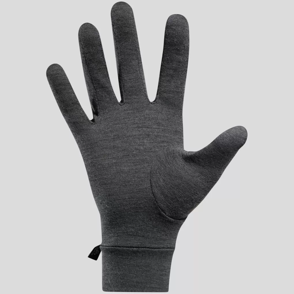 Odlo Revelstoke Performance Wool Binnenhandschoen Odlo Graphite Grey Melange Best