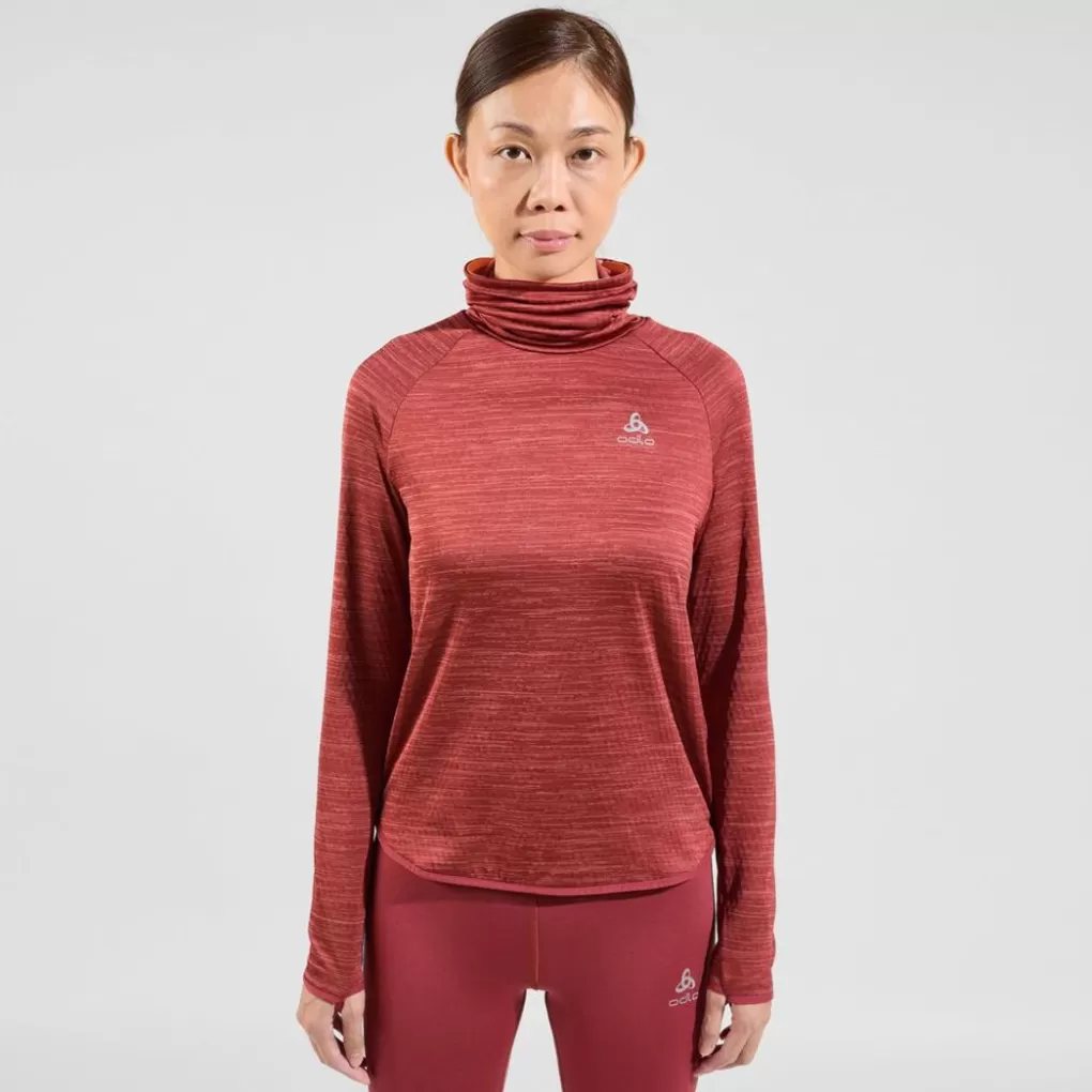 Odlo Run Easy Warm Mid Layer Spiced Apple Melange Flash Sale