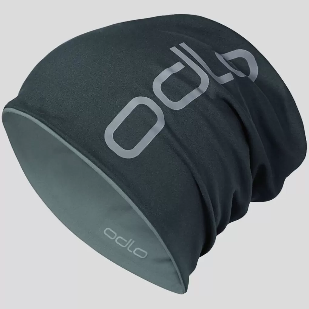 Odlo Unisex Reversible-Beanie Black - Odlo Steel Grey Online