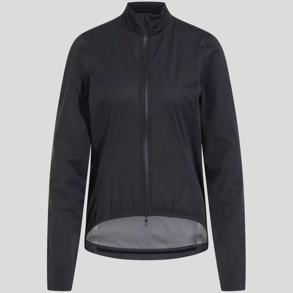 Odlo Wasserdichte Zeroweight Performance Knit Radjacke Black Outlet