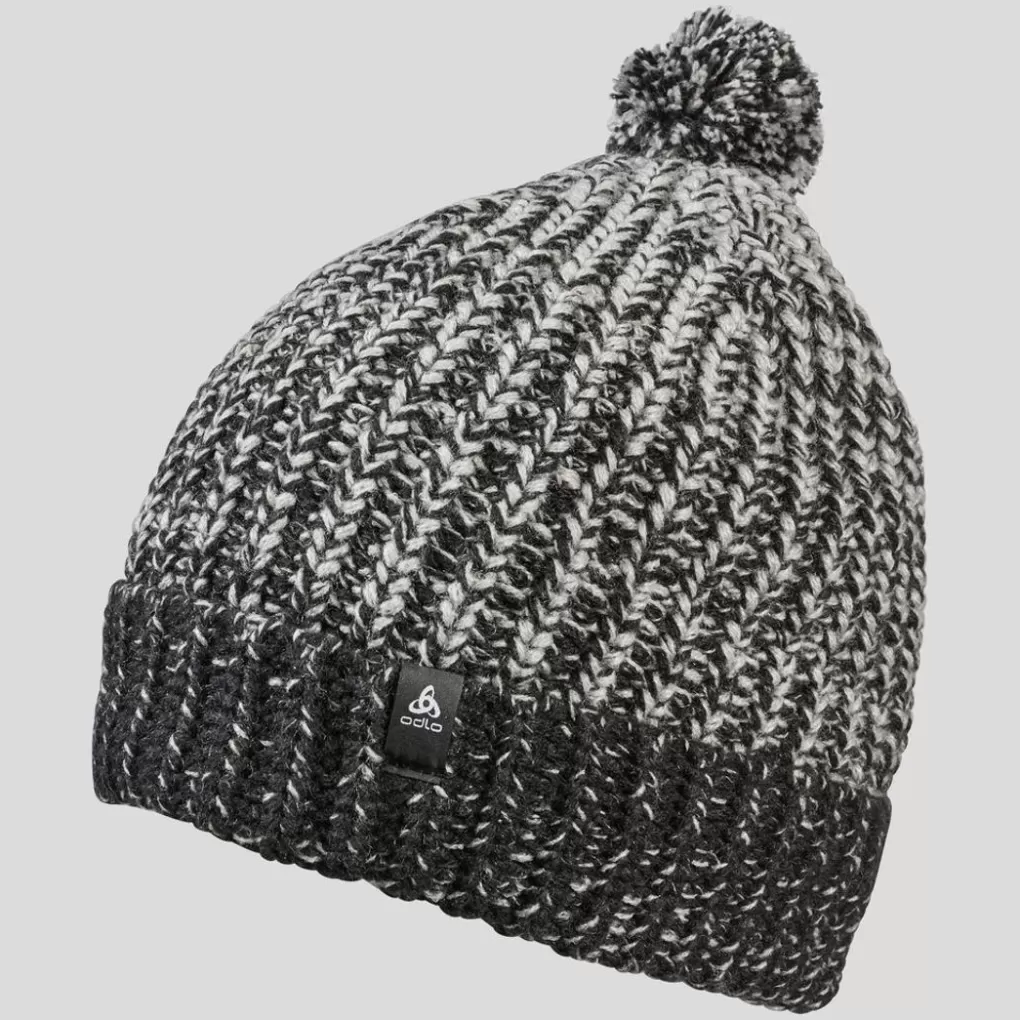 Odlo Wintermuts Van Zwaar Knit Materiaal Black - Odlo Concrete Grey Fashion