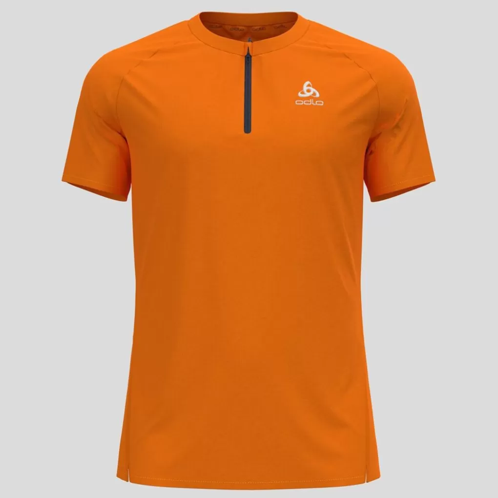 Odlo X-Alp Hardloopshirt Met Halve Rits Oriole Best Sale