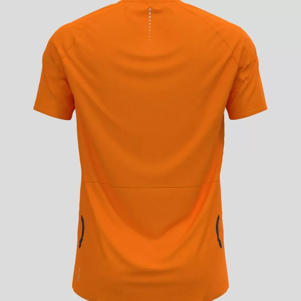 Odlo X-Alp Hardloopshirt Met Halve Rits Oriole Best Sale