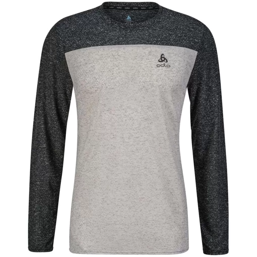 Odlo X-Alp Linencool Mtb Longsleeve Black - Odlo Concrete Grey Best Sale