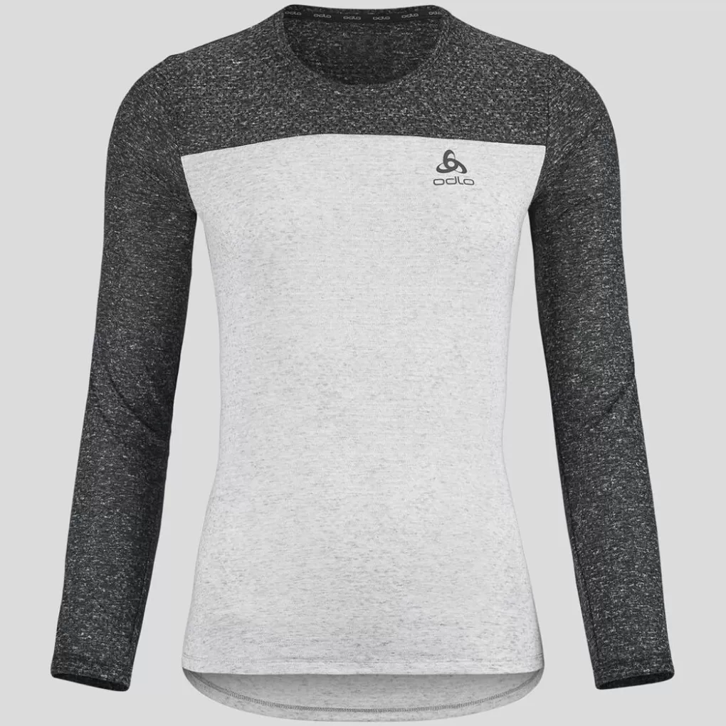 Odlo X-Alp Linencool Mtb Longsleeve Grey Melange - Black Melange Store