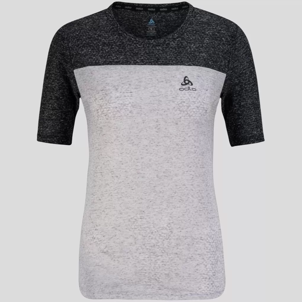 Odlo X-Alp Linencool Mtb T-Shirt Grey Melange - Black Melange Cheap