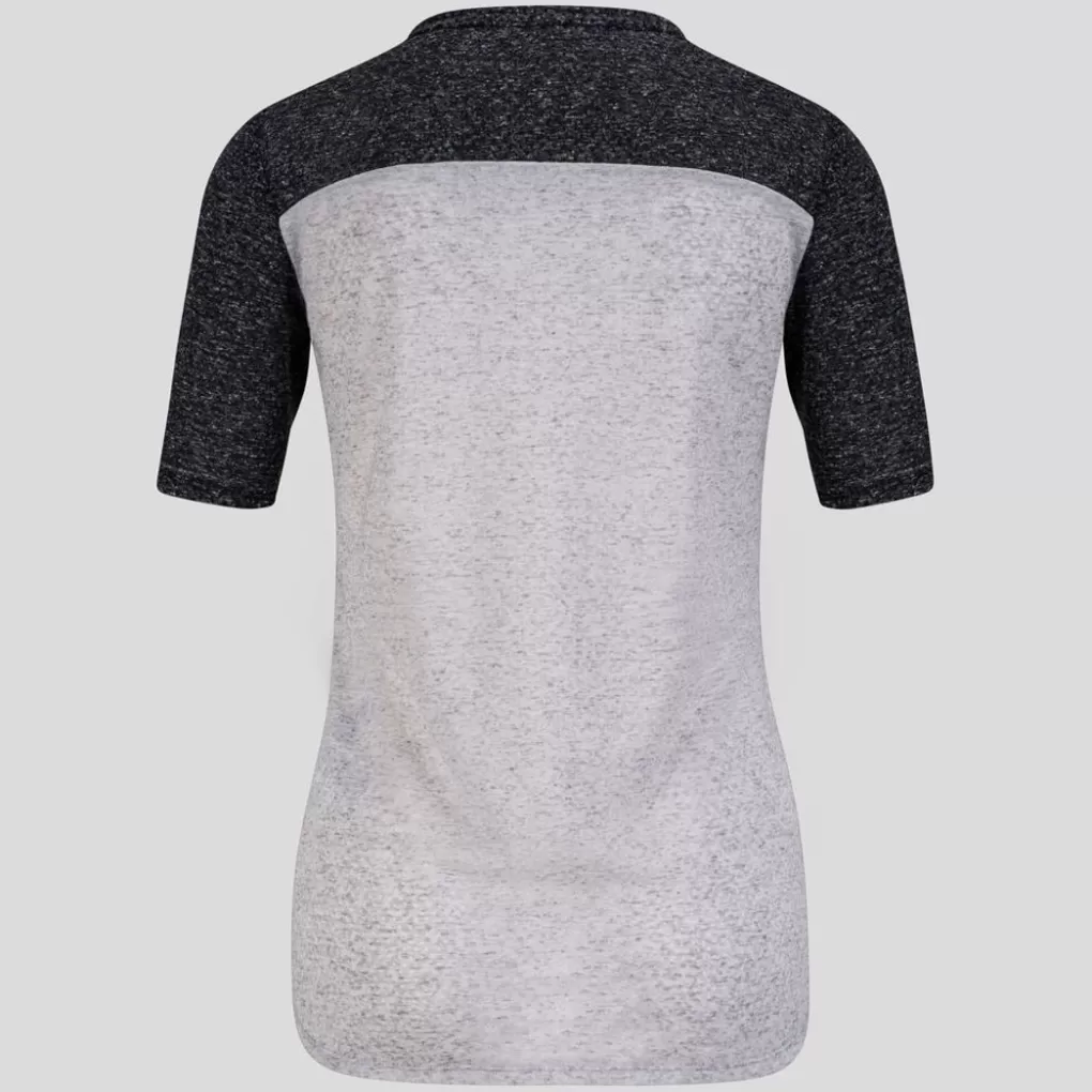 Odlo X-Alp Linencool Mtb T-Shirt Grey Melange - Black Melange Cheap