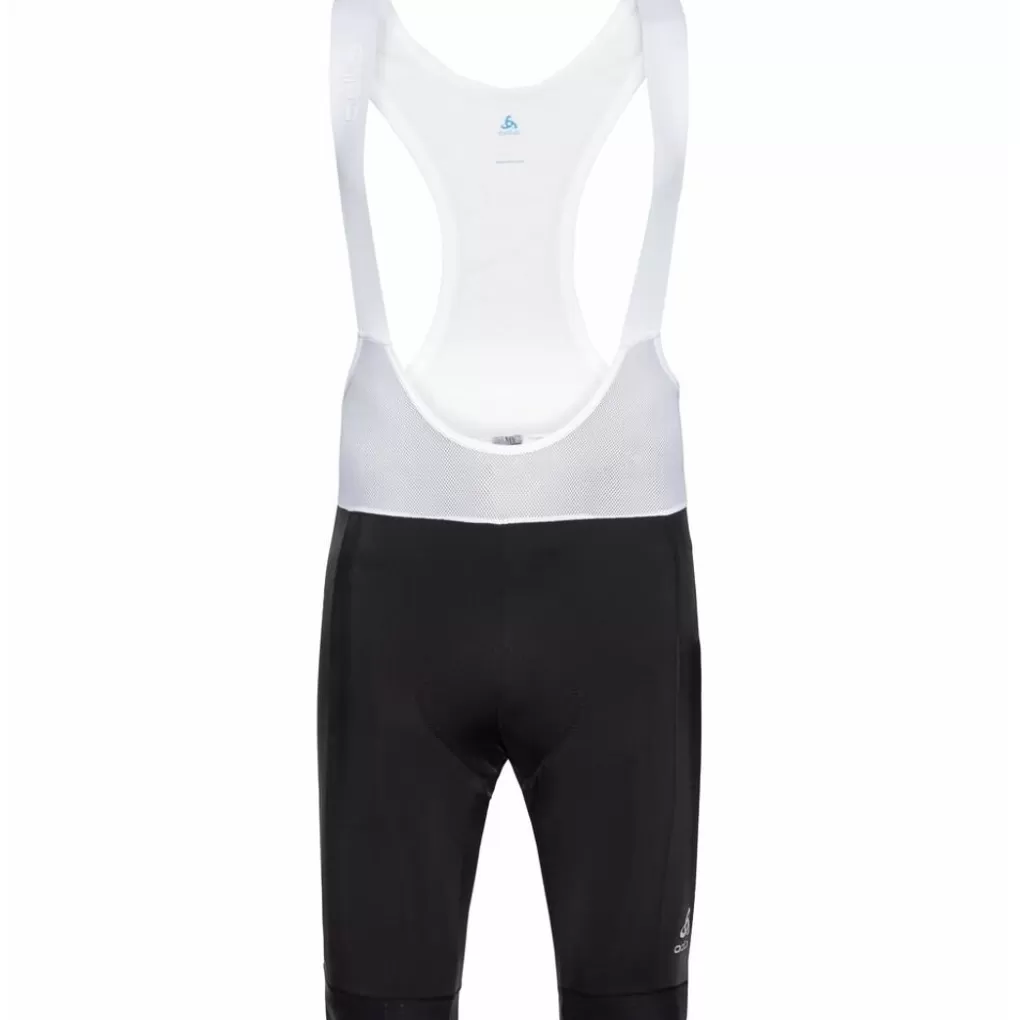 Odlo Zeroweight Bibshort White - Black Outlet