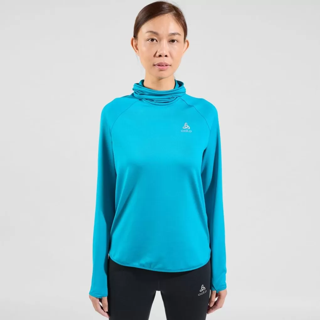 Odlo Zeroweight Ceramiwarm Midlayer Tumultuous Sea Online