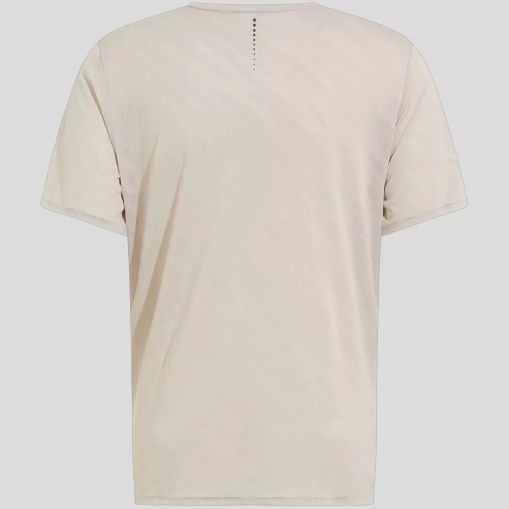 Odlo Zeroweight Engineered Chill-Tec Hardloopshirt Silver Cloud Melange Fashion