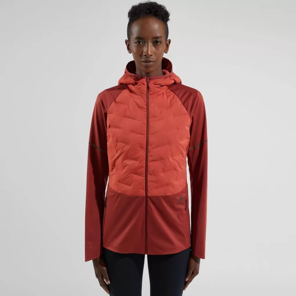 Odlo Zeroweight Insulator Laufjacke Cinnabar - Spiced Apple Hot