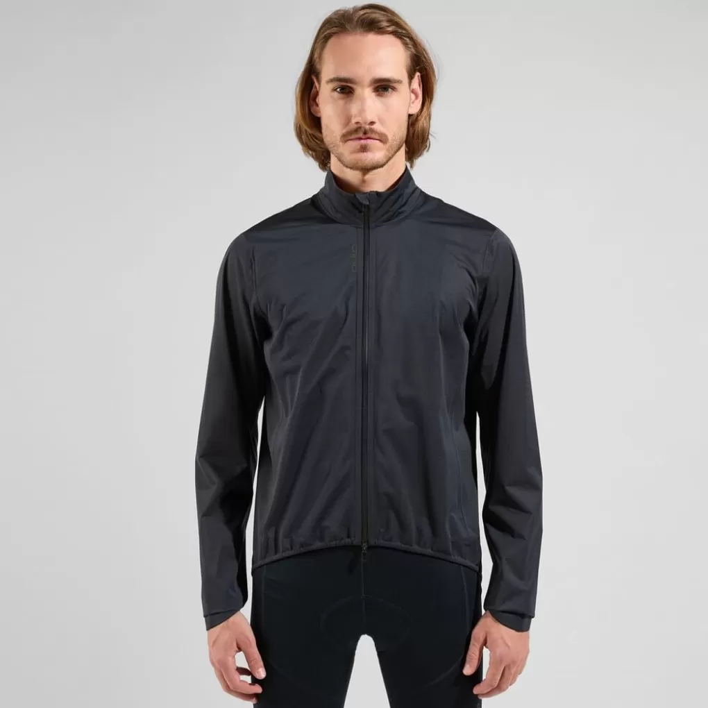 Odlo Zeroweight Performance Knit Regenjack Voor Wielrennen Black Shop