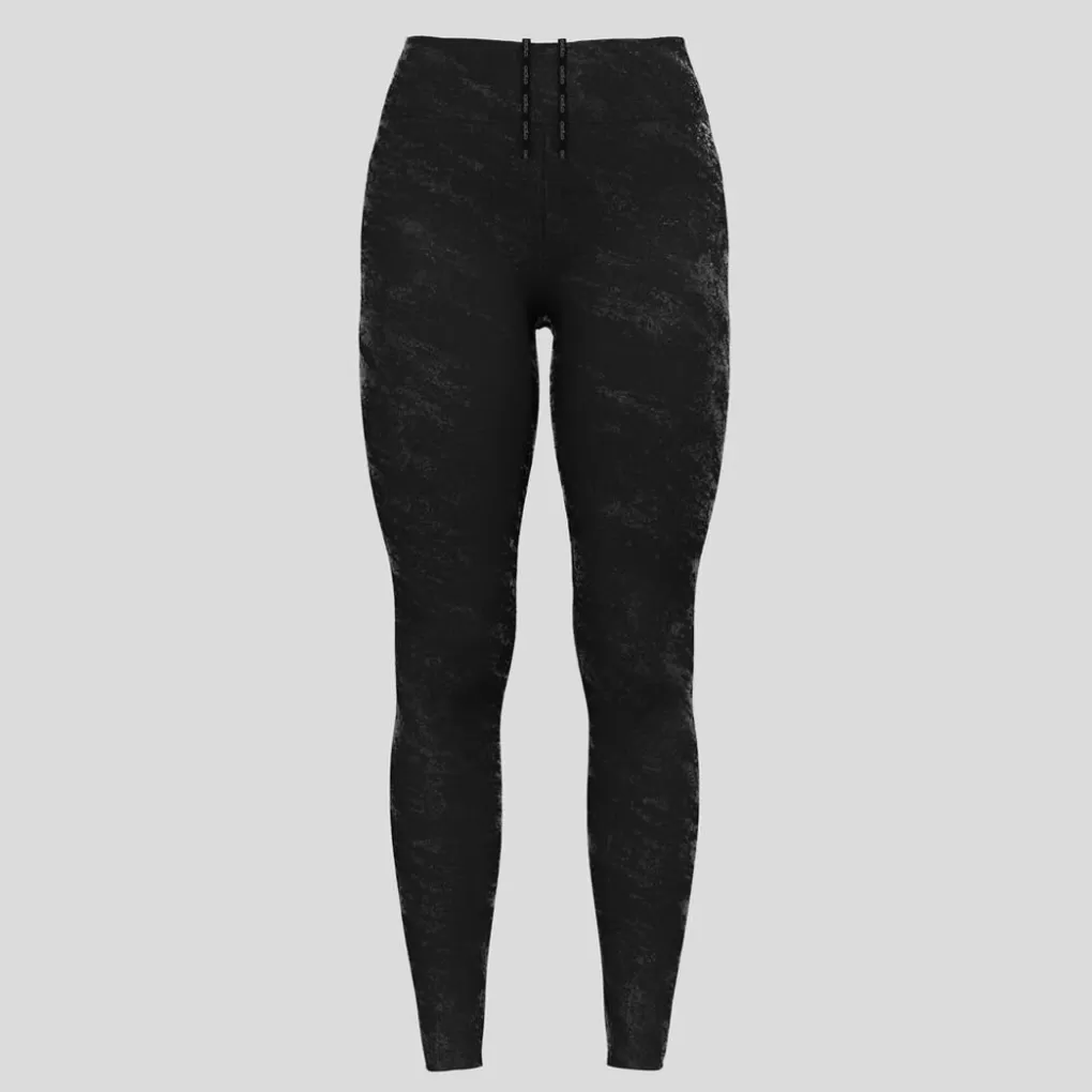 Odlo Zeroweight Print Reflecterende Hardlooptight Black Best Sale