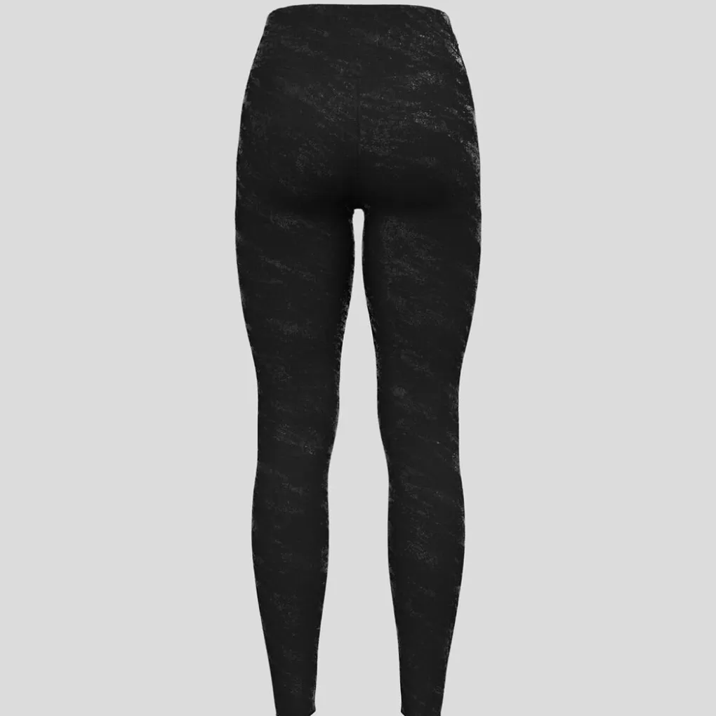 Odlo Zeroweight Print Reflecterende Hardlooptight Black Best Sale